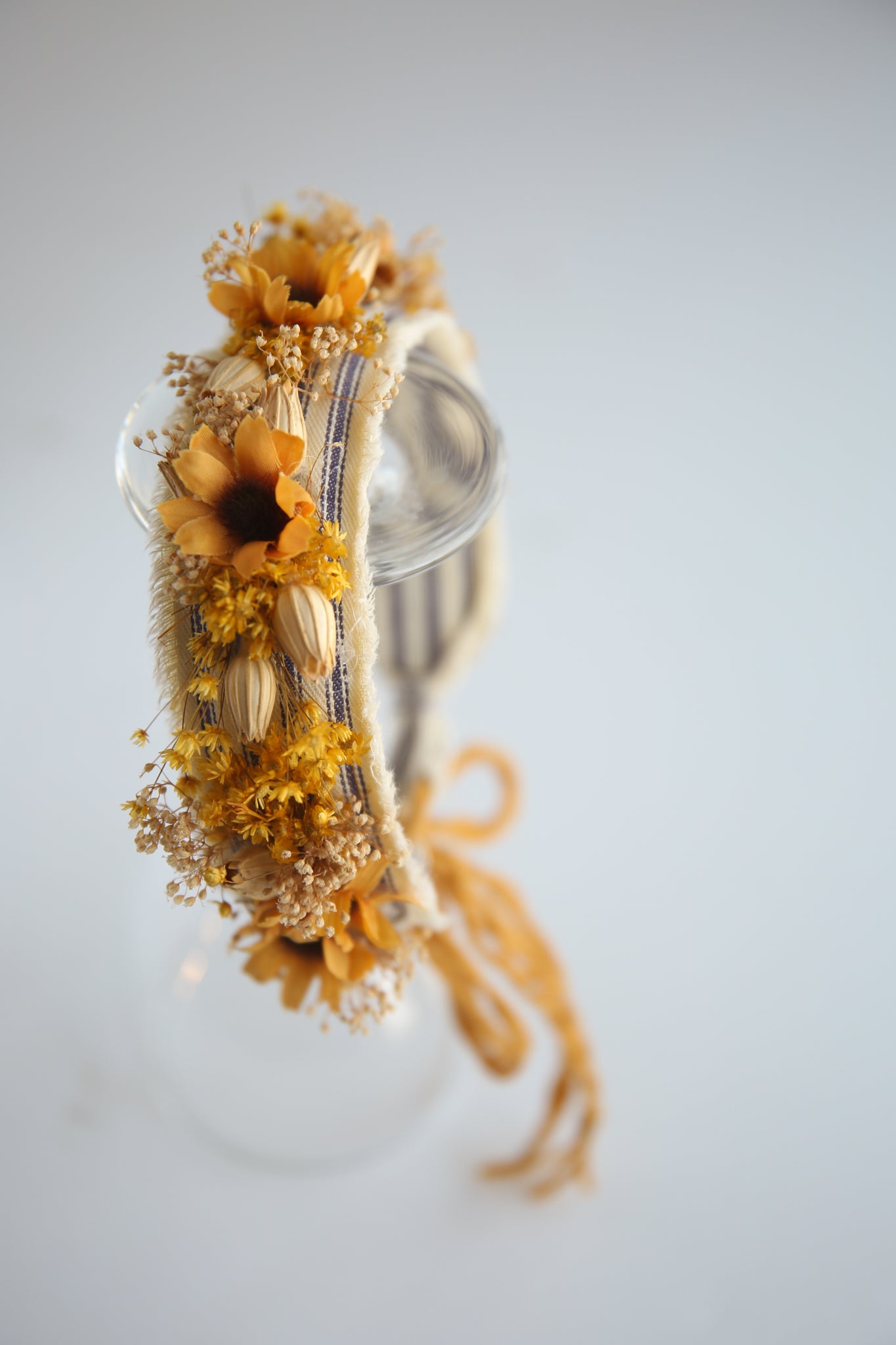 "Eilah" floral headpiece