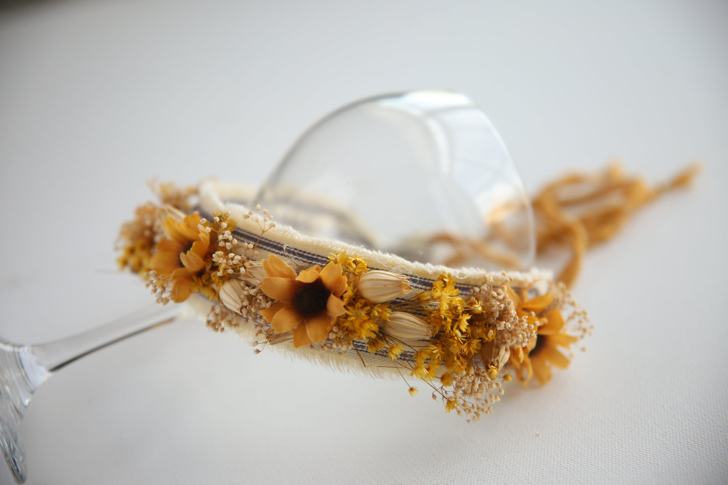 "Eilah" floral headpiece